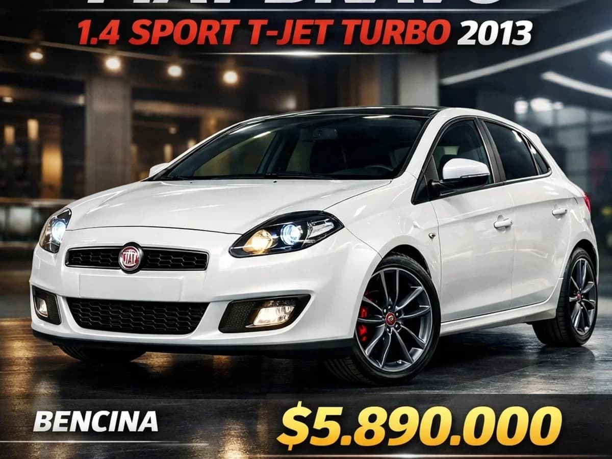 FIAT BRAVO 1.4 SPORT TJET TURBO EXTRAORDINARIO, - Imagen 1