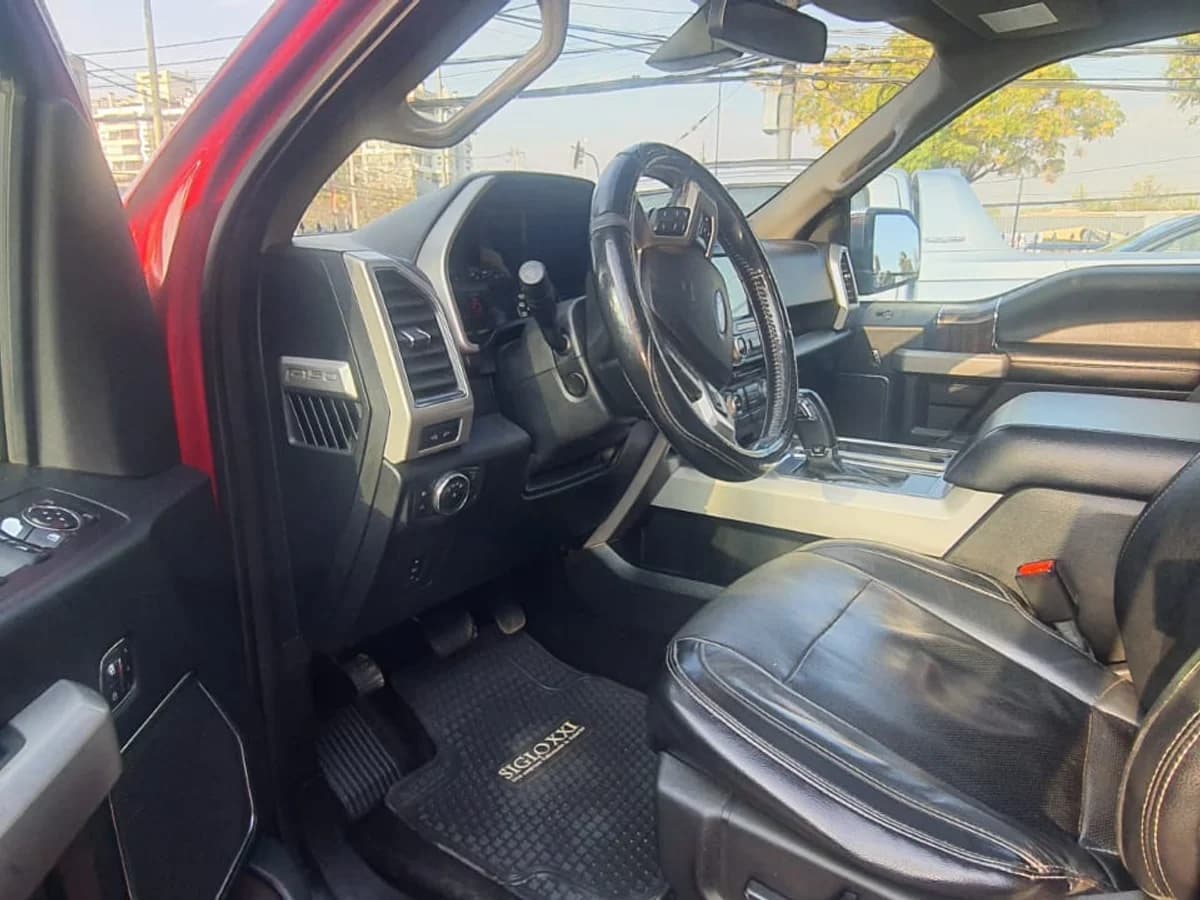 FORD F150 LARIAT LUXURY 4X4 5.0cc TECHO PANORAMICO CUERO EXTRAORDINARIA - Imagen 7