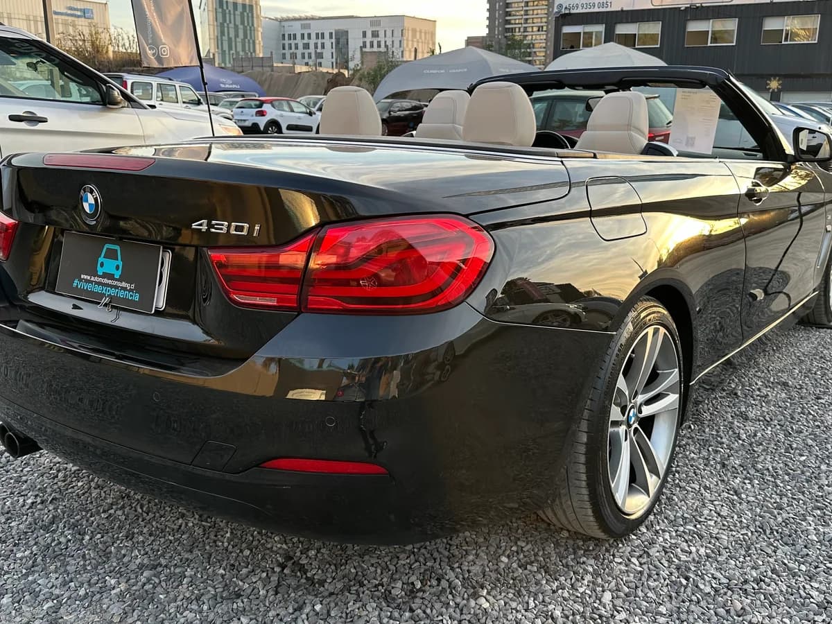 BMW 430 I A 2.0 LUXIRY SPORT CABRIOLET LOOK M UNICO DUEÑO 2019 - Imagen 7