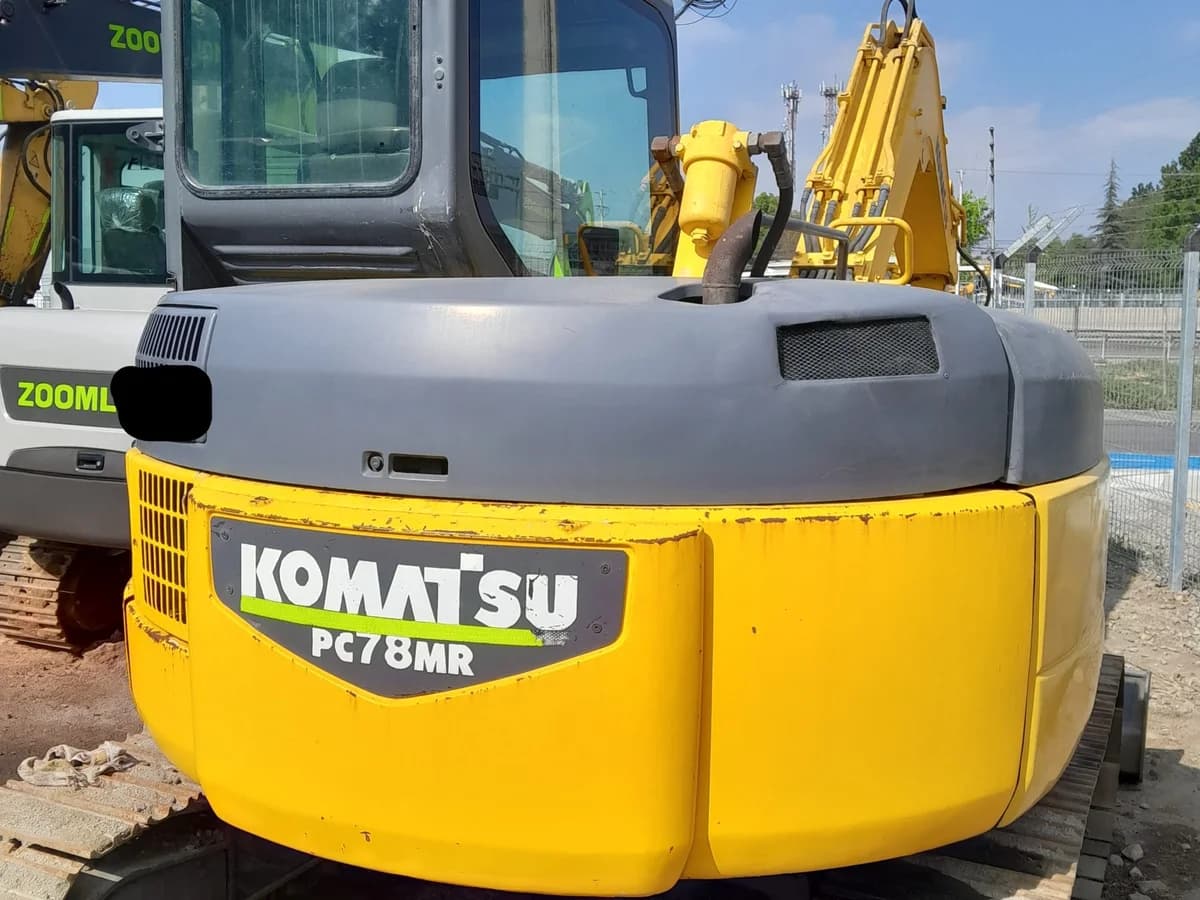 Mini Excavadora Komatsu PC 78 Año 2012 - Imagen 5