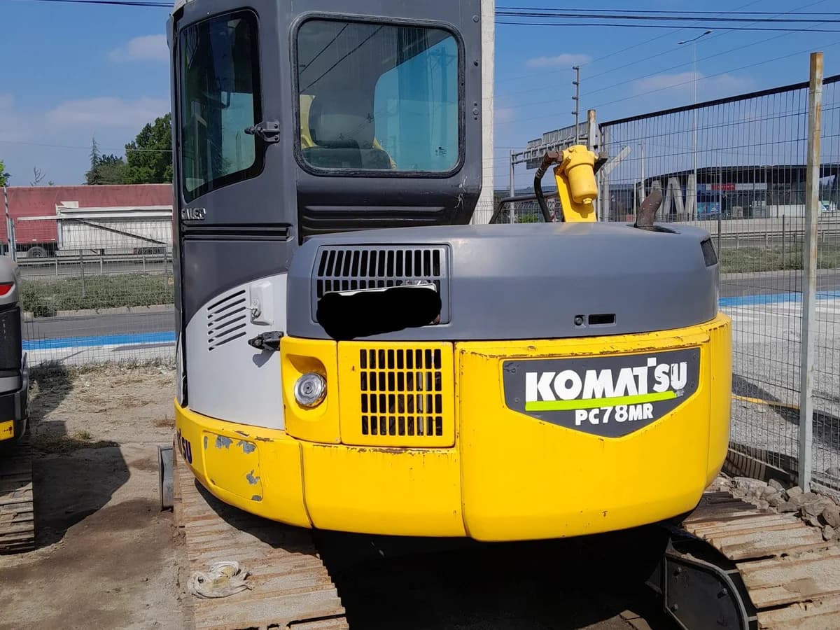 Mini Excavadora Komatsu PC 78 Año 2012 - Imagen 6