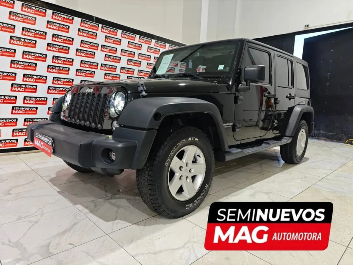 JEEP wrangler 3.6 SPORT UNLIMITED 4X4 AT 5P 2014 - Imagen 1
