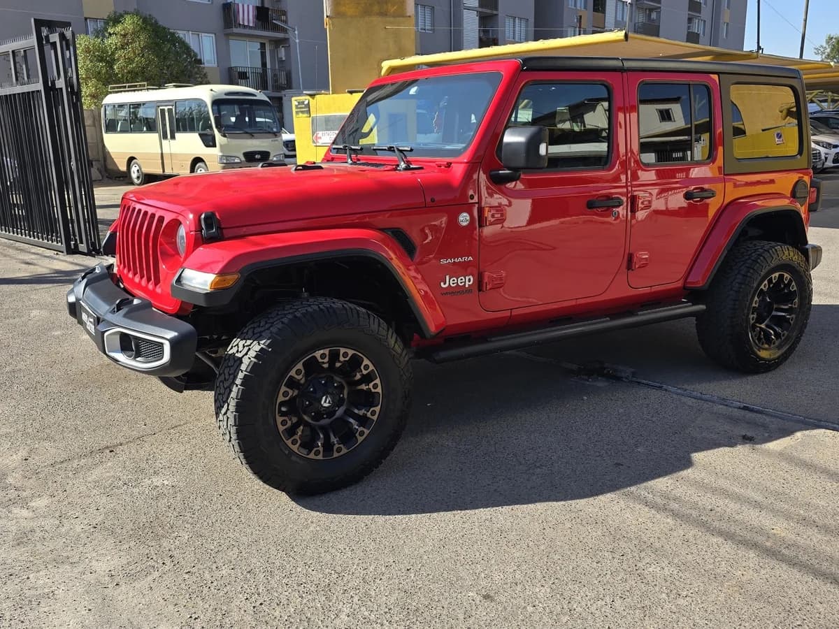 JEEP WRANGLER SAHARA UNLIMITED 3.6 AUT 2022 - Imagen 13
